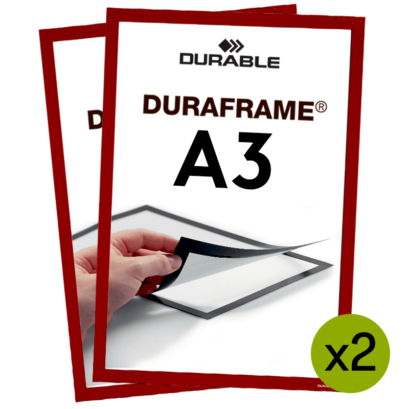 Magnetram - Duraframe® - A3 Röd