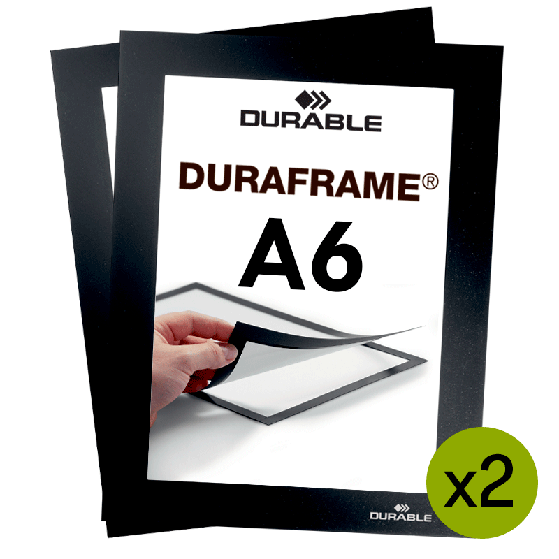 Magnetram Duraframe® - A6 Svart