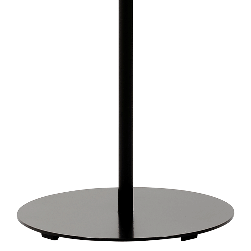 Teleskop informationsställ A3 - Svart