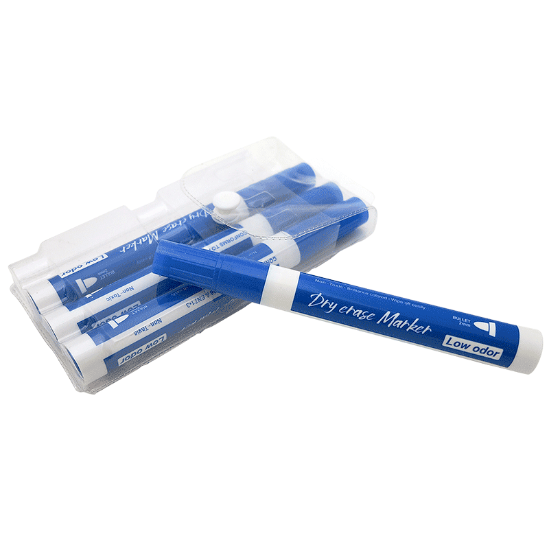 Whiteboardpennor 4pk Blå ShopSign®