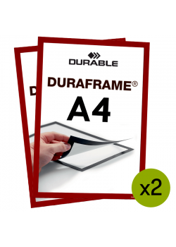 Magnetram - Duraframe® - A4 Röd