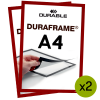 Magnetram - Duraframe® - A4 Röd