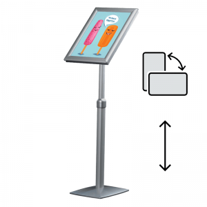 Expo informationsställ A3 - Höjd justerbar