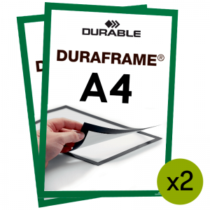 Magnetram Duraframe® - A4 Grön